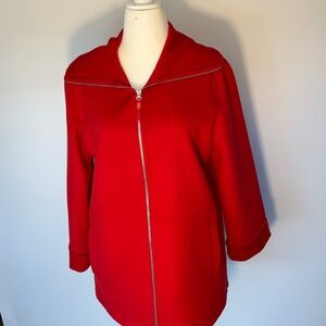 Escada Sport Red Utility Jacket